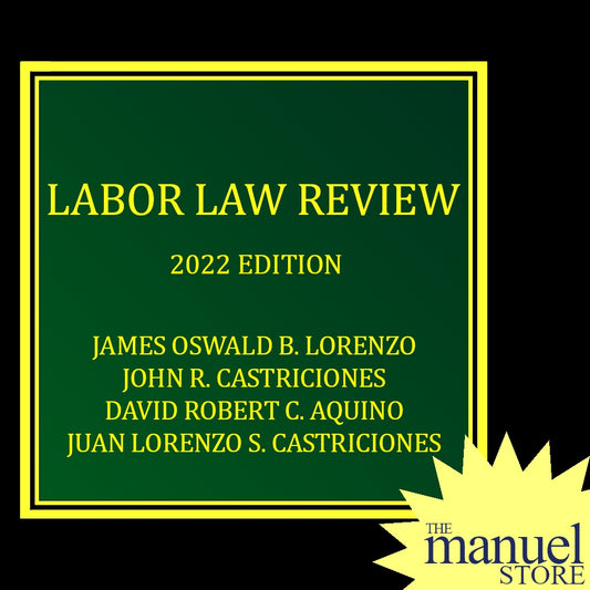 Lorenzo (2022) - Labor Bar Reviewer Review - by James Oswald, John Castriciones, David Robert Aquino