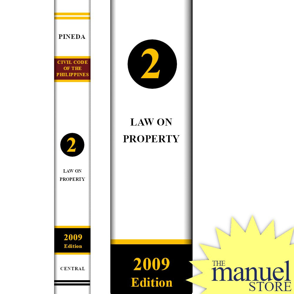 Pineda Vol. 2 (2009) - Law on Property - Civil Code Annotated - by Usec Ernesto