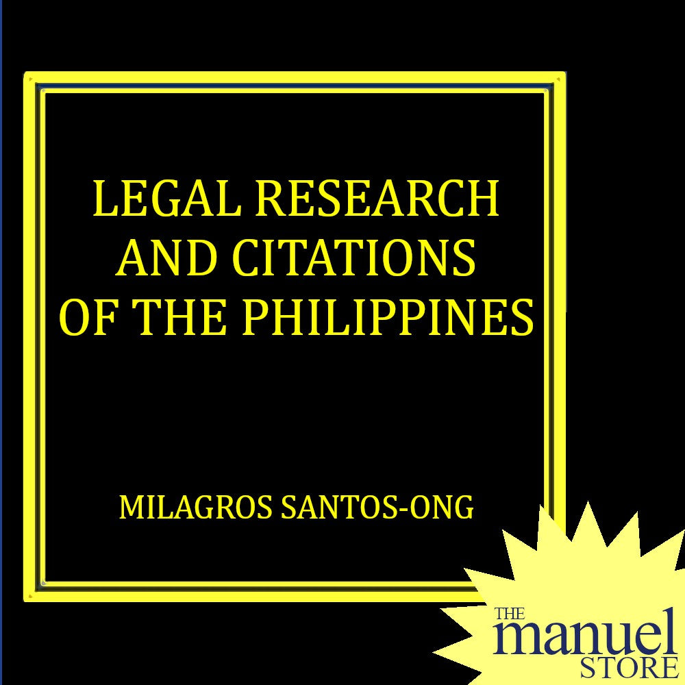 Santos Ong (2018) - Legal Research and Citations - Law of the Philippines