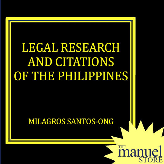 Santos Ong (2018) - Legal Research and Citations - Law of the Philippines