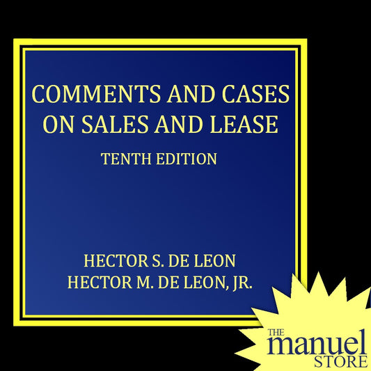 De Leon (2021) - Sales and Lease, Comments and Cases on - by Hector Sr Jr