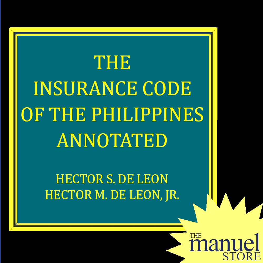 Elt Insurance Code De Leon (2019) - Insurance Code Annotated - Law - by Hector Jr Sr ...