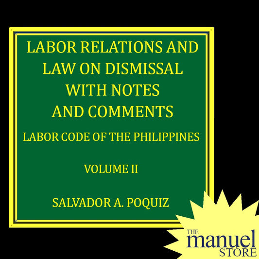 Poquiz (2018) - Vol. 2 - Labor Relations and Law on Dismissal - Labor Code