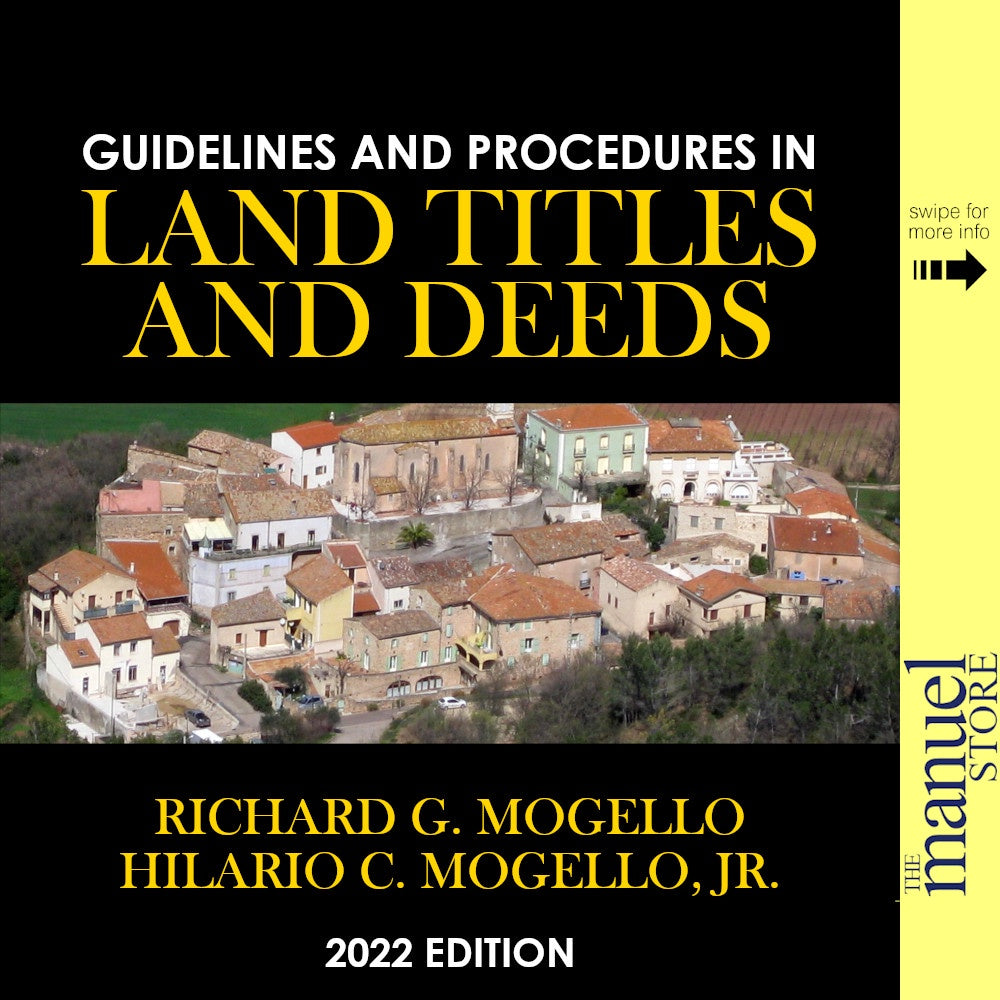 Mogello (2021/2022) - Land Titles and Deeds, Guidelines and Procedures in LTD