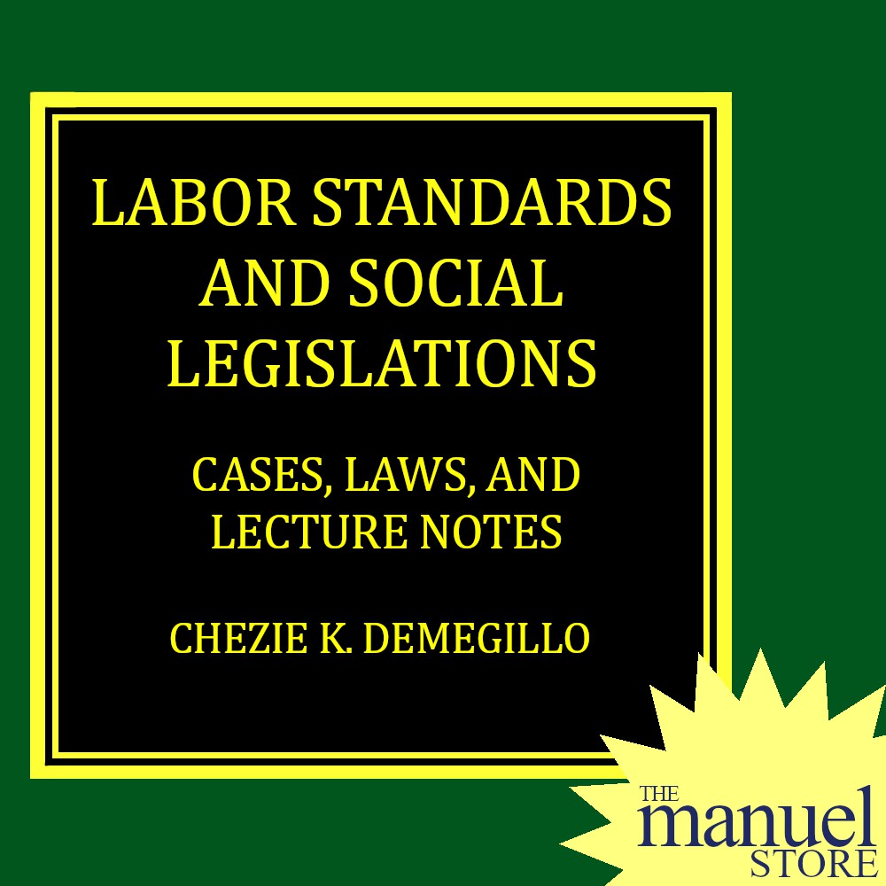 Demegillo (2018) - Labor Standards and Social Legislation - by Chezie