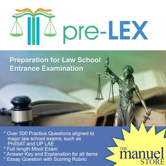 Pre-LEX (2018) - Preparation for Law School Entrance Examination - PhilSAT LAE Reviewer
