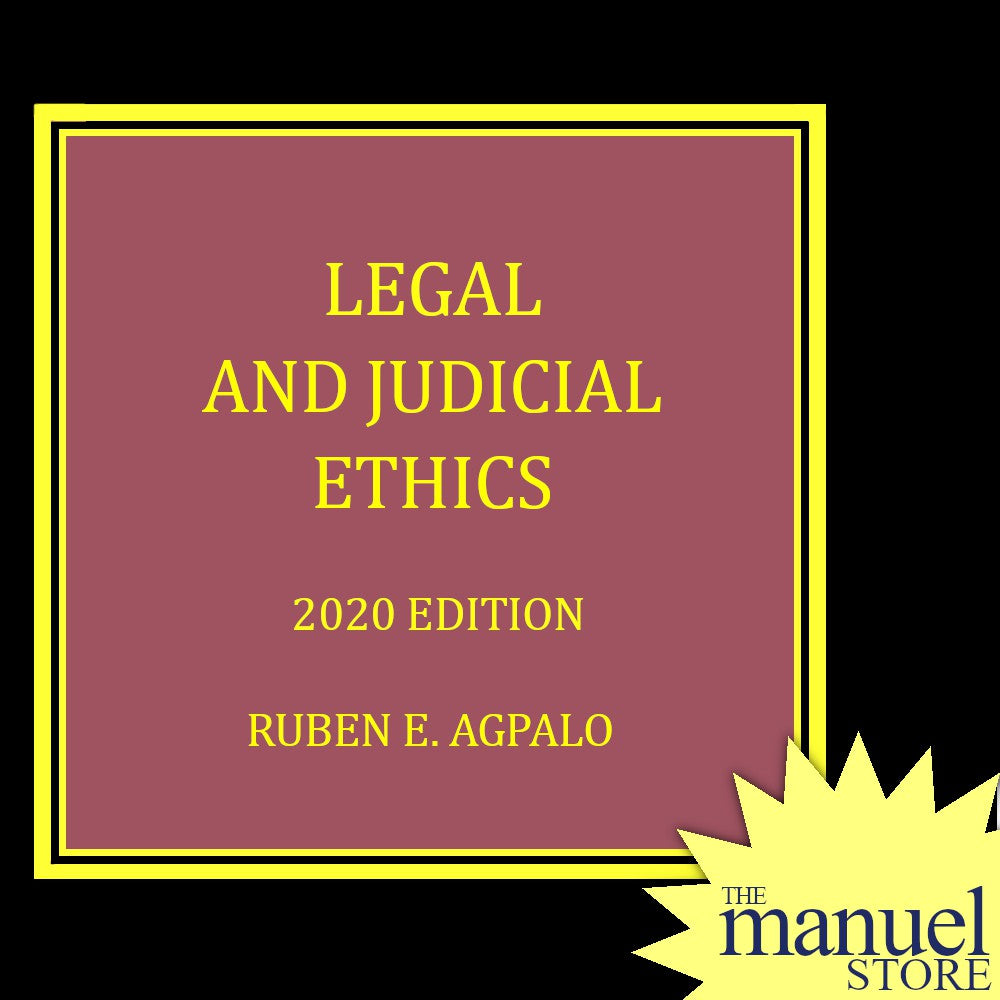 Agpalo (2020) - Legal and Judicial Ethics - by Ruben