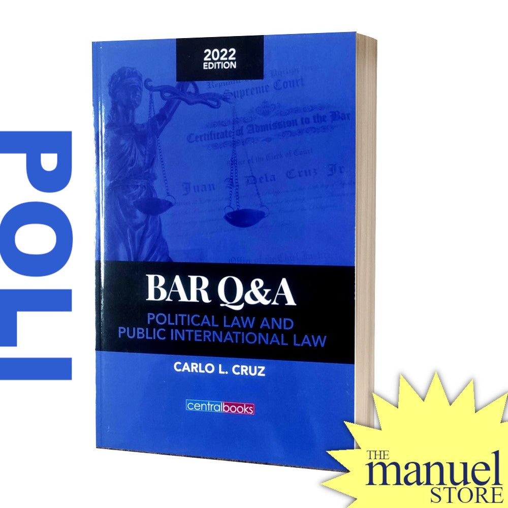 Bar Q&A (2024 Ed.) - Political Law - Carlo Cruz - Questions and Answers