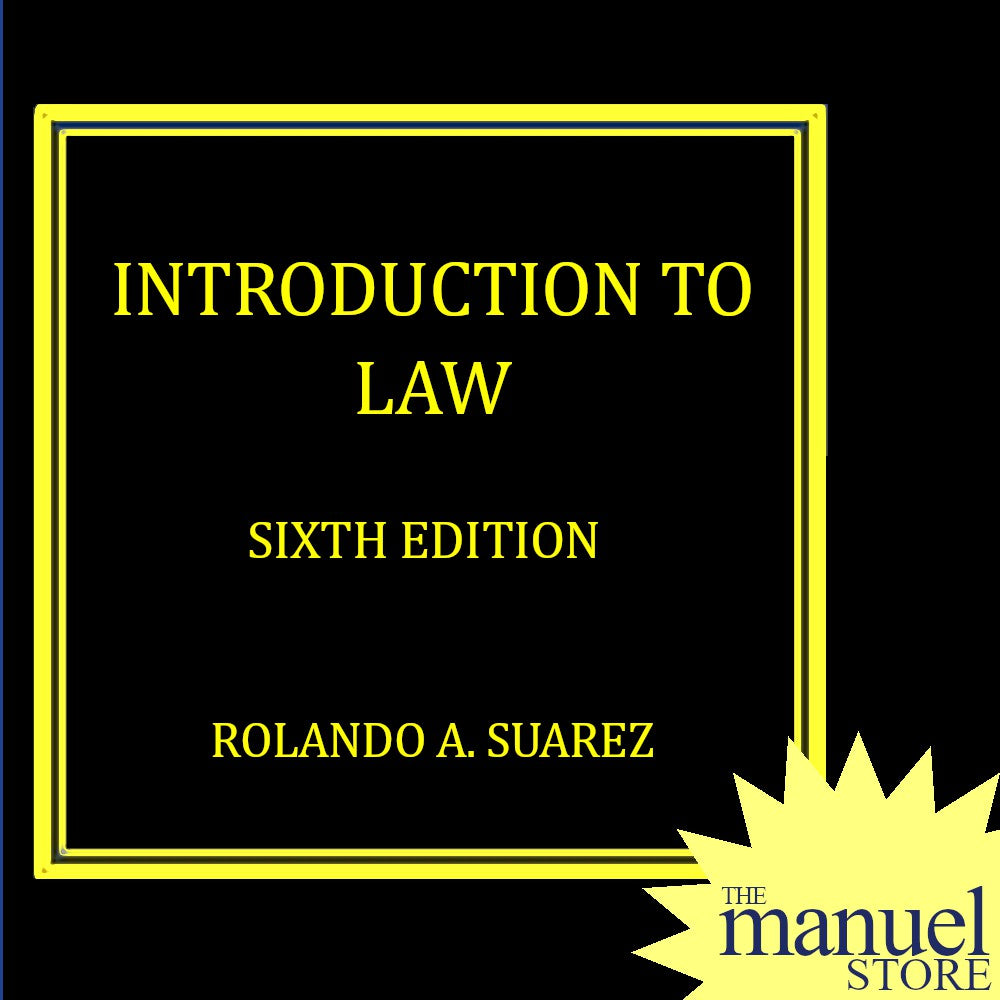 Suarez (2017) - Introduction to Law - by Rolando - Intro