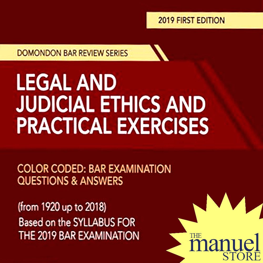 Domondon (2019) - Legal and Judicial Ethics Reviewer - Color coded