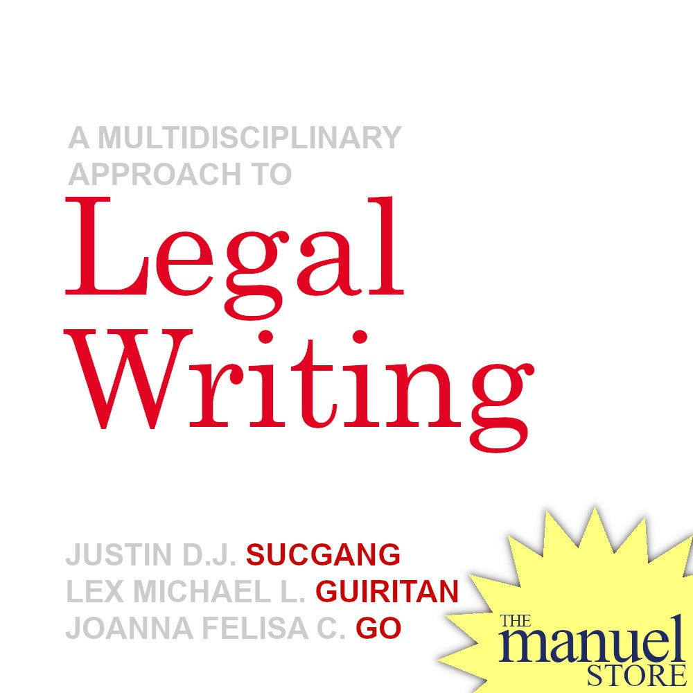 Sucgang (2021) - Legal Writing, Multidisciplinary Approach to - Guiritan, Go, Justin Lex Joan