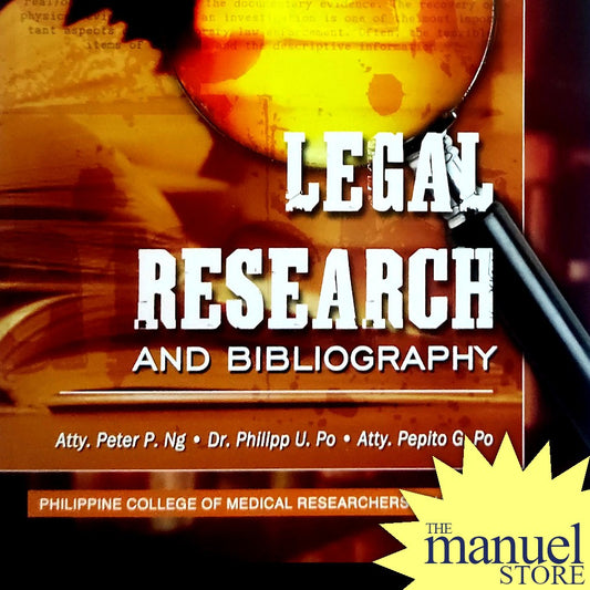 Ng, Po, Po (2005) - Legal Research and Bibliography - by Peter, Philipp, Pepito