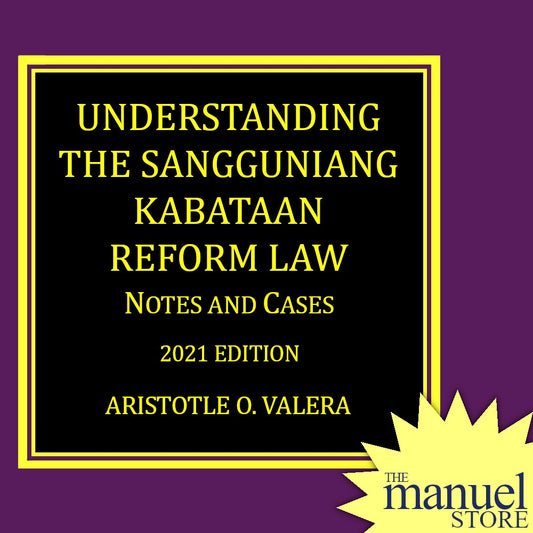 Aristotle Valera (2021) SK - Sangguniang Kabataan Reform Law, Understanding the: Notes and Cases