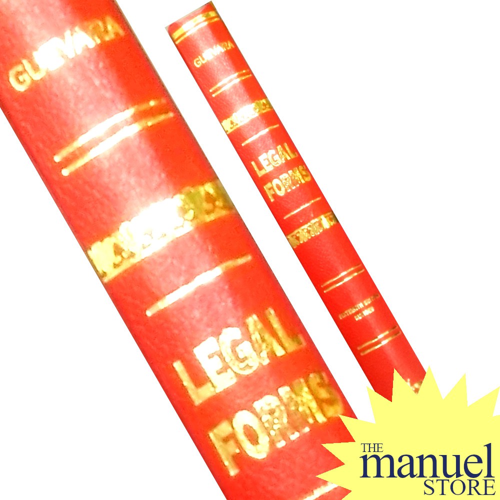 Guevarra (2010) - Legal Forms - Law Book - by Sulpicio