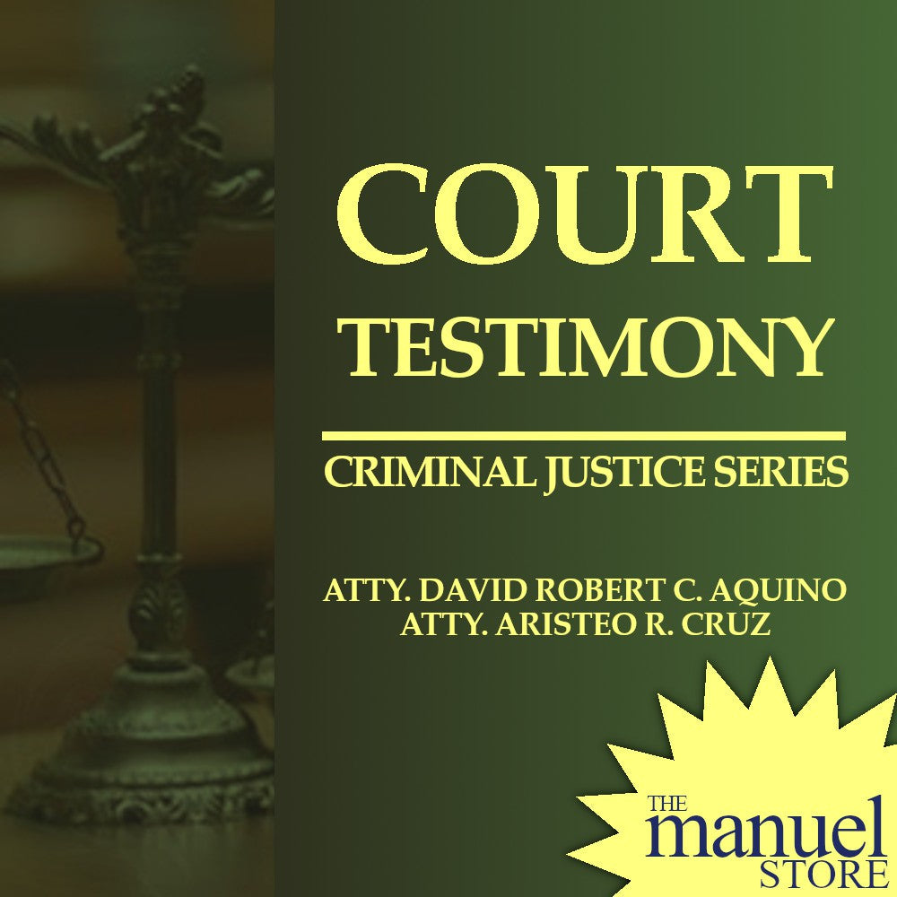 D.R. Aquino + A Cruz (2018) - Court Testimony - David Robert, Aristeo