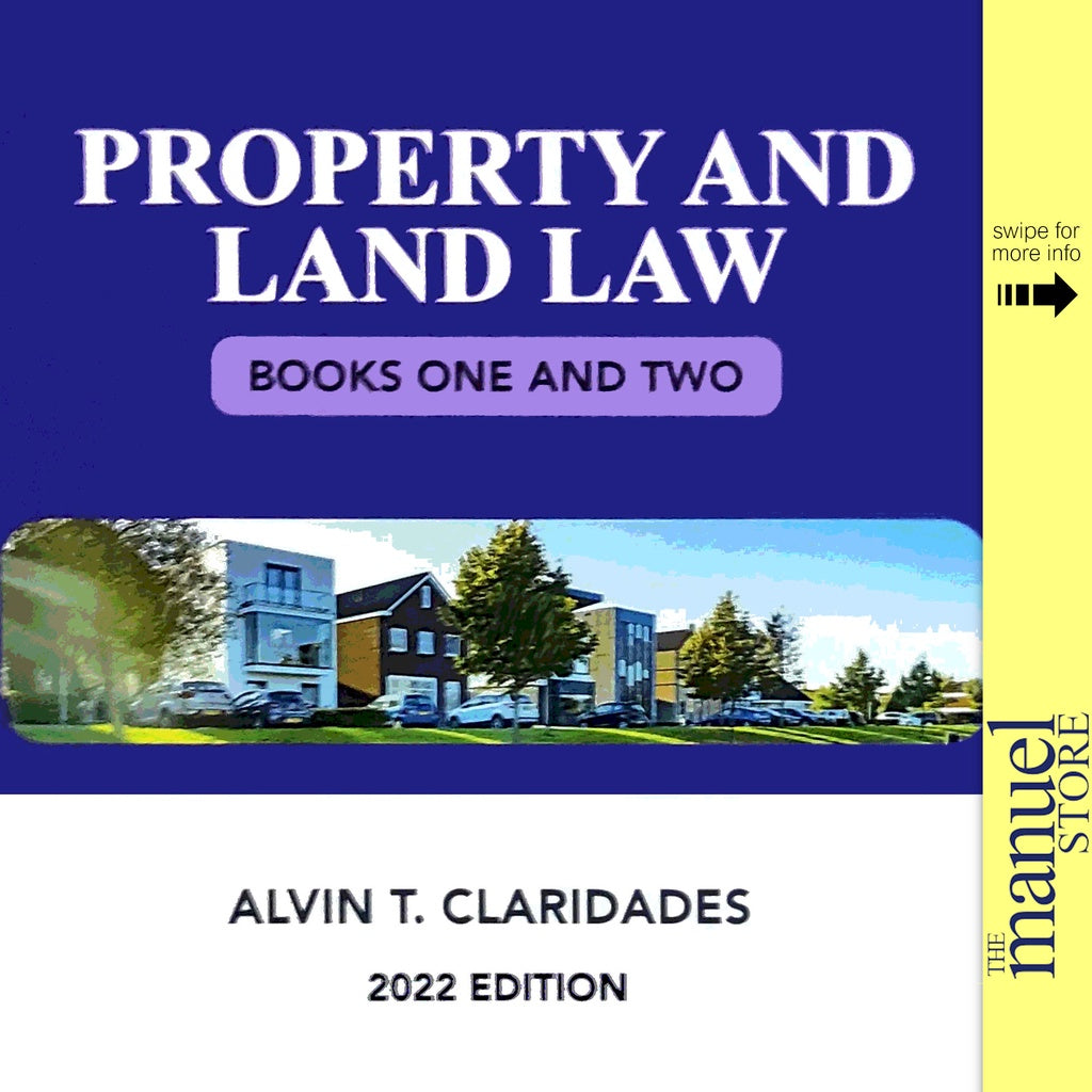 Claridades (2022) - Property and Land Law - Registration Books One and Two 1 2 I II - by Alvin