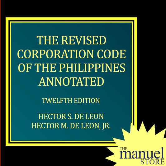 De Leon (2022) - Revised Corporation Code Annotated, of the Philippines - by Hector - Commercial Law