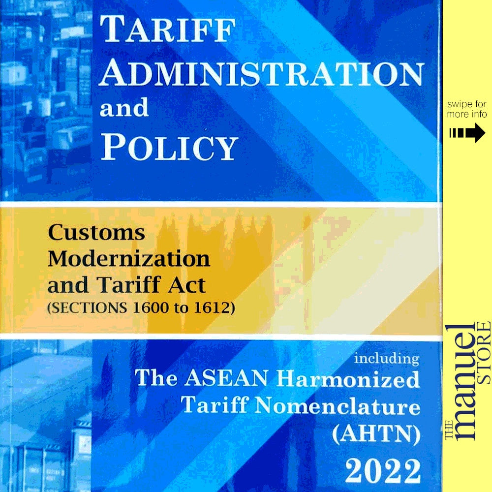 AHTN (2022) Tariff Administration and Policy ASEAN Harmonized Tariff