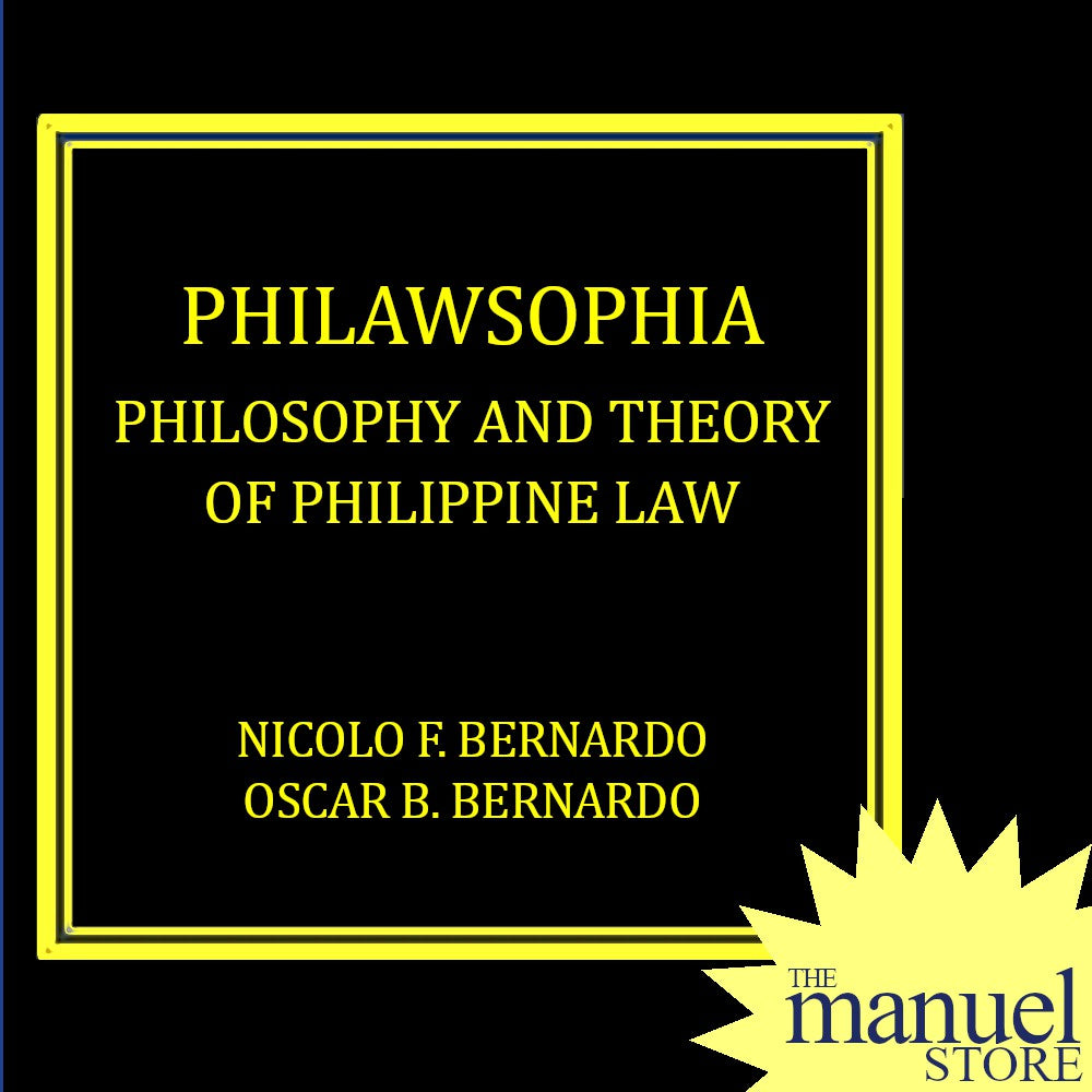 Bernardo (2017) - Philawsophia: Philosophy and Theory of Law