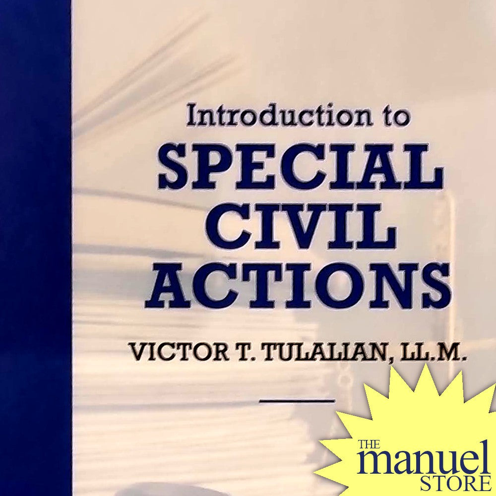 Tulalian (2021) - Special Civil Actions - SCA