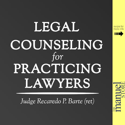 Barte (2015) - Legal Counseling for Practicing Lawyers - By Judge Recaredo - Counselling