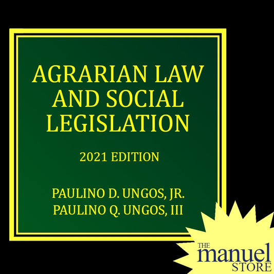 Ungos (2021) - Agrarian Law and Social Legislation - By Paulino