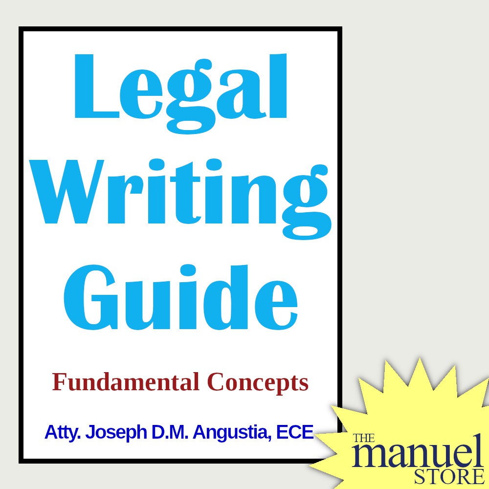 Joseph Angustia (2018) - Legal Writing Guide: Fundamental Concepts