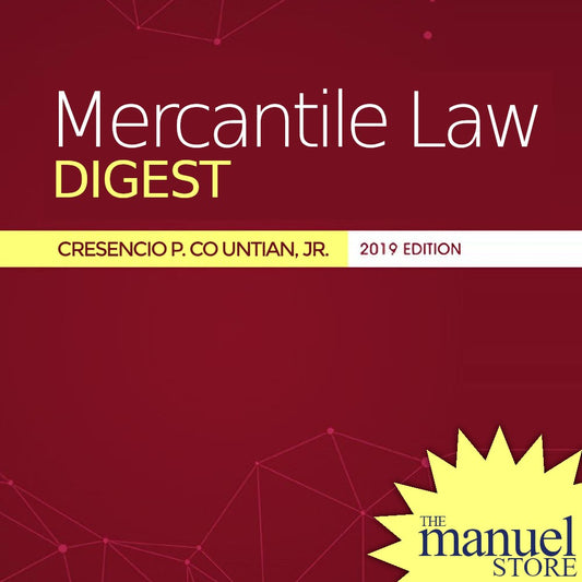 Co Untian (2019) - Mercantile Commercial Law Digest - Reviewer