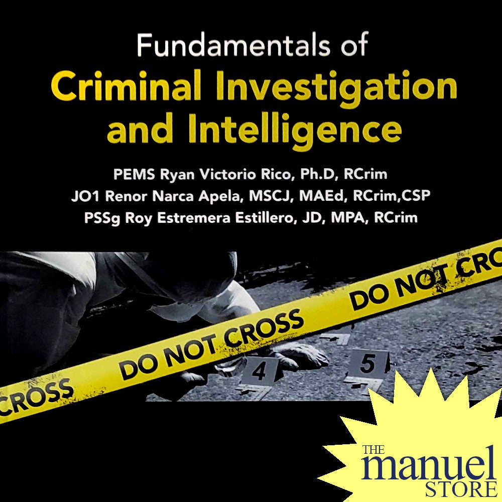 Rico (2021) - Criminal Investigation and Intelligence, Fundamentals of by Apela, Estillero