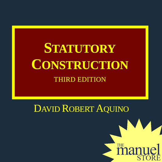 D.R. Aquino (2020) - Statutory Construction - David Robert - StatCon