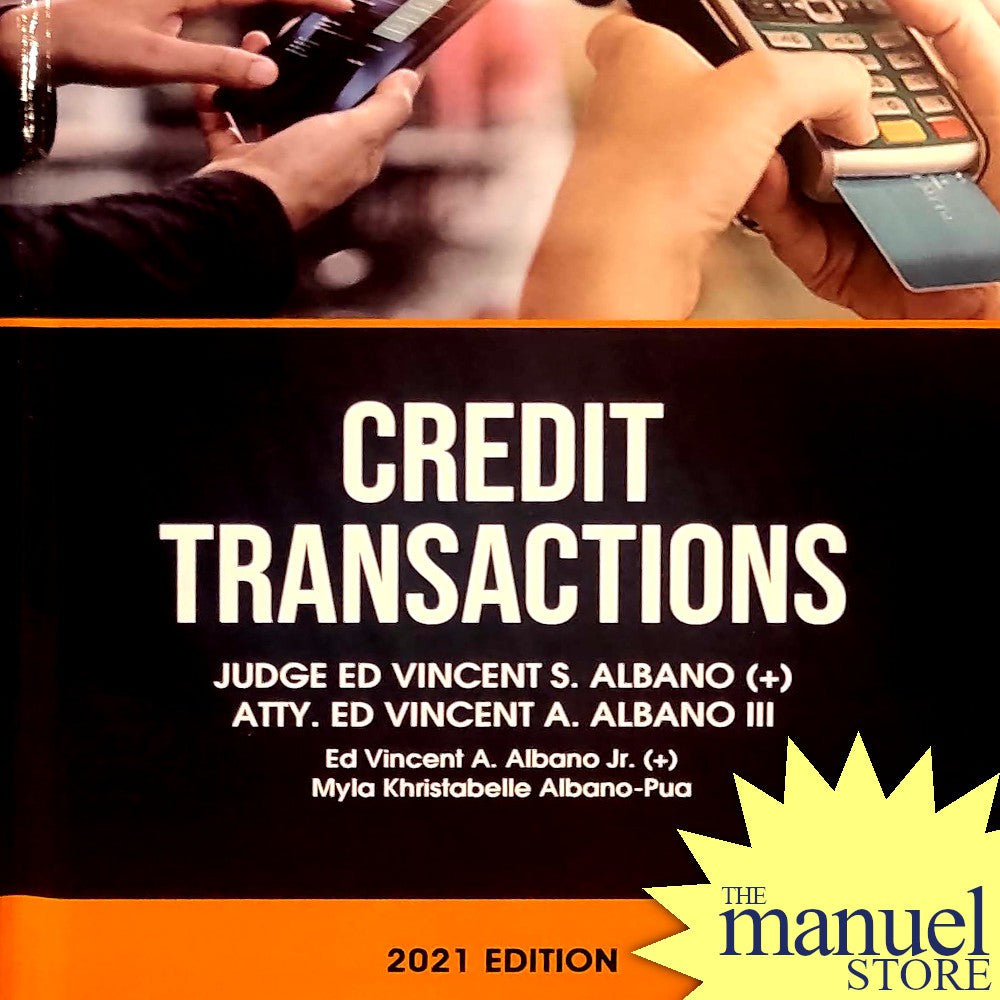 Albano (2021) - Credit Transactions - Law Book