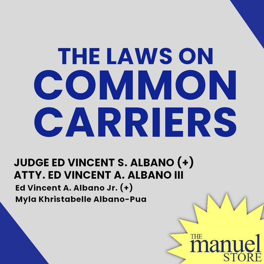 Albano (2021) - Common Carriers, The Laws on