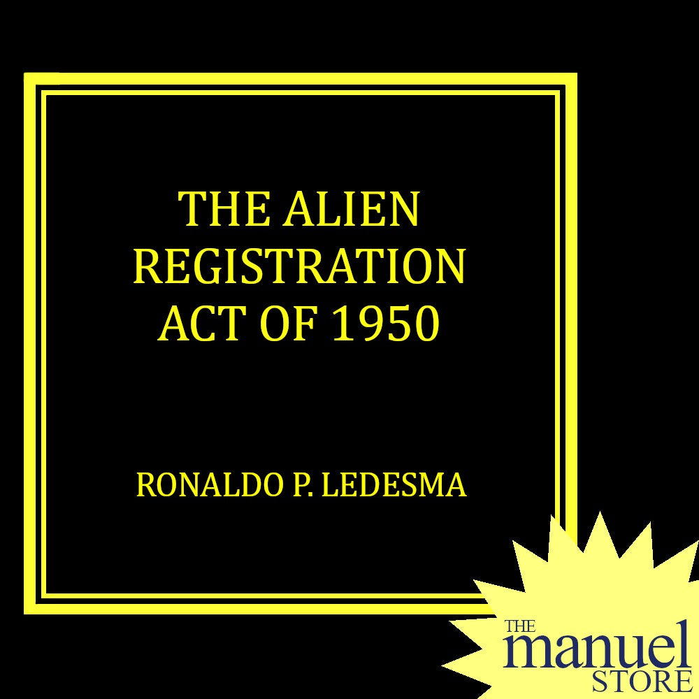 Ledesma (2017) - Alien Registration Act of 1950 - Law