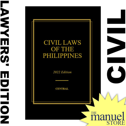 Codal (Central, Big) (2022) - Civil Laws of the Philippines - Lawyer's Edition