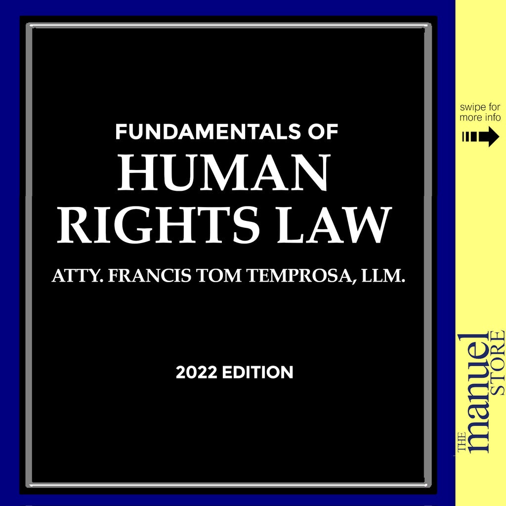 Temprosa (2022) - Human Rights, Fundamentals of - by Francis Tom Constitutional International