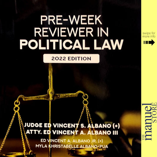 Albano (2022) - Poli Preweek - Political Law Pre-Week Reviewer