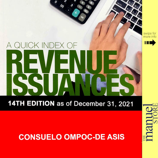 Ompoc De Asis (2022) - Revenue Issuances, A Quick Index of Taxation BIR Internal Bureau by Consuelo