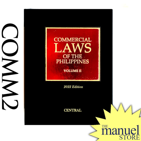 Codal (Central) (2022) - Vol. 2 - Commercial Laws - Revised Corporation Code, Insurance, Competition